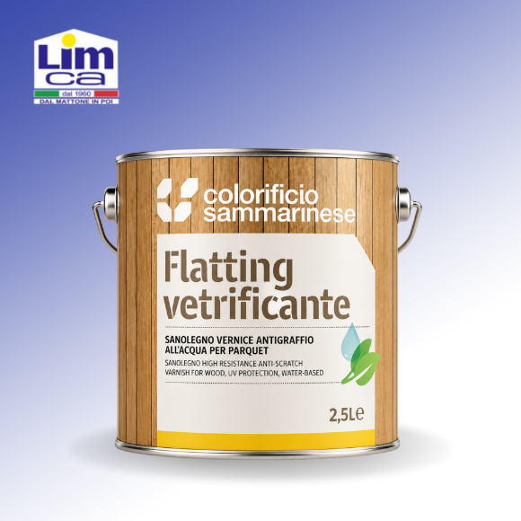 Immagine di SANOLEGNO PARQUET LUCIDA - Vernice all'acqua trasparente per parquet