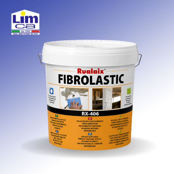 Immagine di RUALAIX FIBROLASTIC RX-406 - Stucco elastico ruvido in pasta