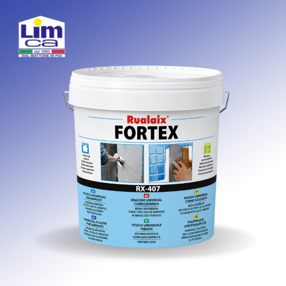 Immagine di  RUALAIX FORTEX RX-407 - Stucco universale fibrato per interno ed esterno