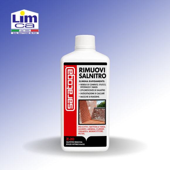 Immagine di RIMUOVI SALNITRO Z20 - Detergente acido antisalnitro