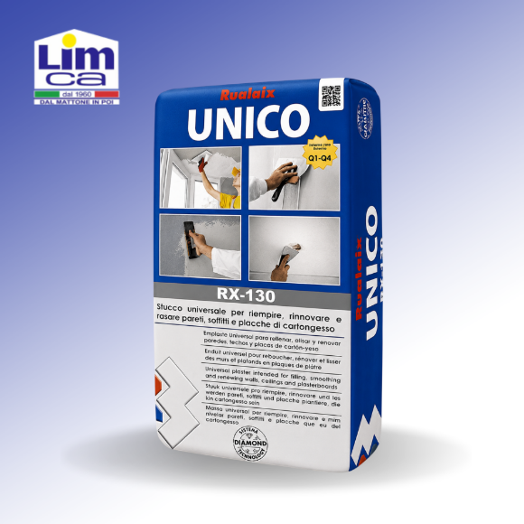 Immagine di RUALAIX UNICO RX-130 - Stucco in polvere per interno