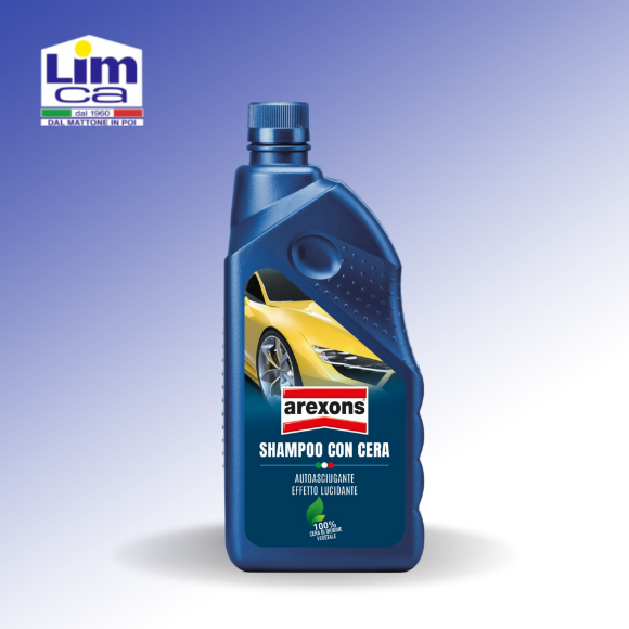 Immagine di SHAMPOO CON CERA AUTOASCIUGANTE - Lava, lucida e facilita l'asciugatura