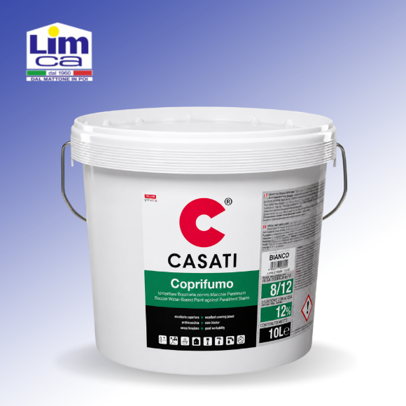 Immagine di CASATI ISOLANTE PER COPRIFUMO 1 LT - Per muri macchiati da fumo e sporco persistente