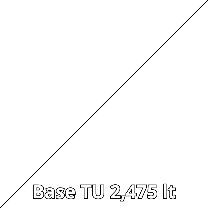 Base TU - 2,475 LT