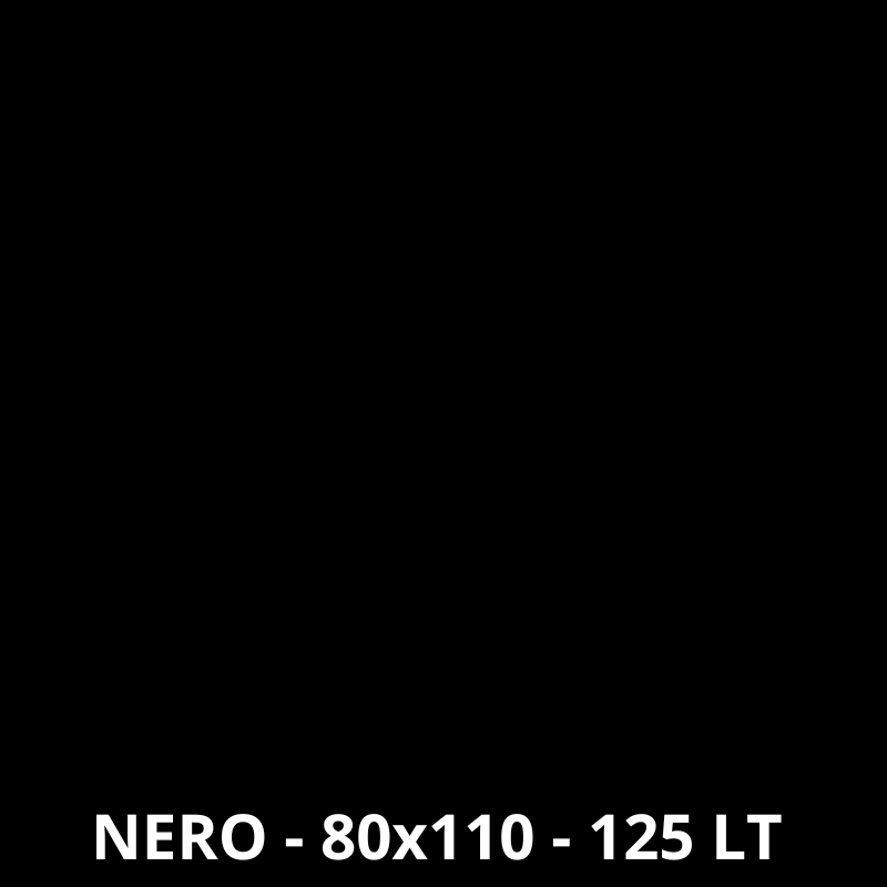 NERO - cm 80x110 - 125 LT