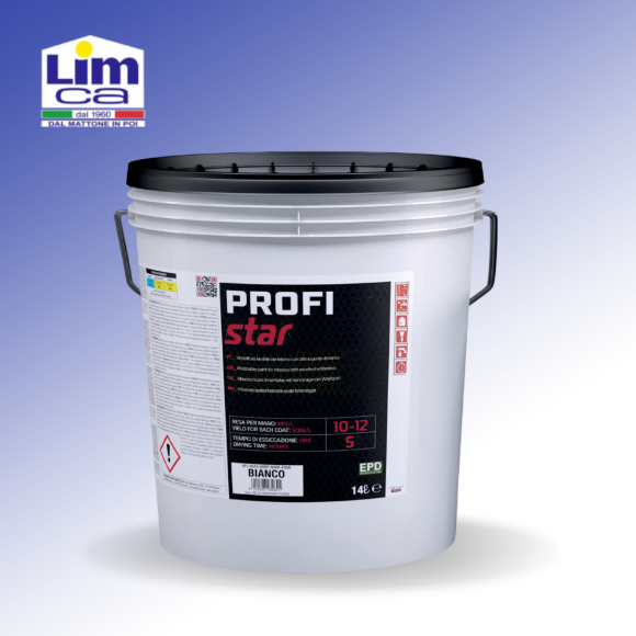 Immagine di PROFI STAR BIANCO 14 LT -  Idropittura lavabile migliora la qualità dell'aria 