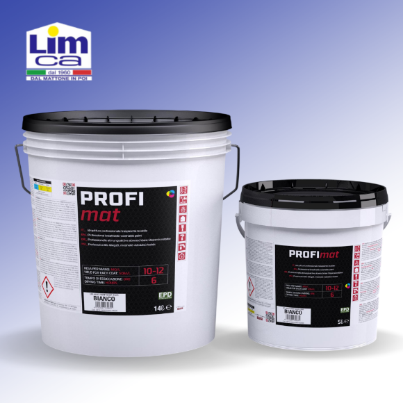 Immagine di PROFI MAT BIANCO 14 LT - Idropittura ad alto potere riempitivo