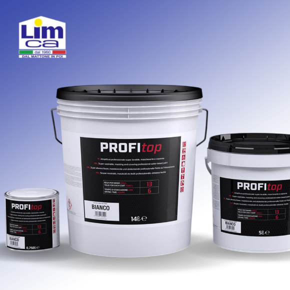Immagine di PROFI TOP BIANCO - Idropittura superlavabile opaca elevata copertura