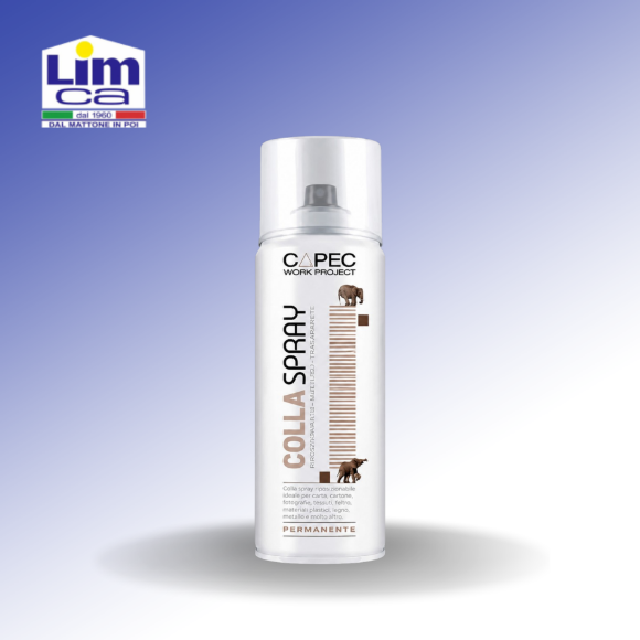 Immagine di CAPEC COLLA SPRAY RIPOSIZIONABILE 400 ML - Per fissaggi temporanei su diversi materiali
